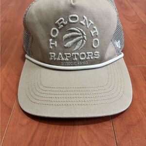 Toronto Raptors Tan Mesh Cap